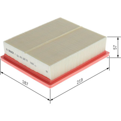 Luftfilter F 026 400 669 Luftfilter F 026 400 669