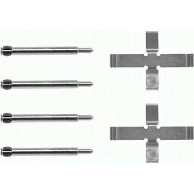 Hella Zubehörsatz, Scheibenbremsbelag 8DZ 355 203-461