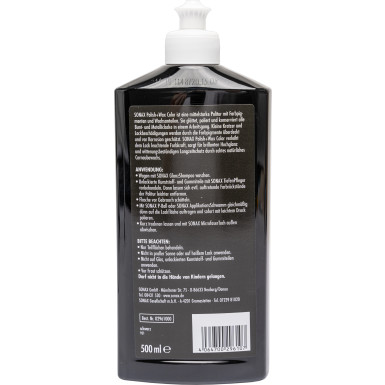 SONAX Lackpolitur Polish & Wax Color NanoPro schwarz Polish+Wax Color schwarz 02961000