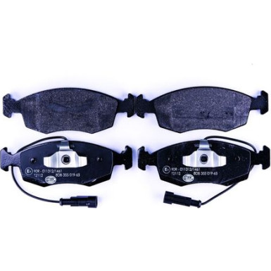 Hella Pagid Bremsbelagsatz, Scheibenbremse 8DB 355 019-651 Hella Pagid Bremsbelagsatz, Scheibenbremse 8DB 355 019-651