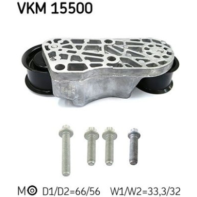 SKF Spannrolle, Zahnriemen VKM 15500