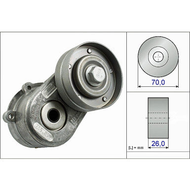 Spannarm, Keilrippenriemen 534 0448 10