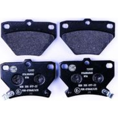 Hella Bremsbelagsatz, Scheibenbremse 8DB 355 017-221 Hella Bremsbelagsatz, Scheibenbremse 8DB 355 017-221