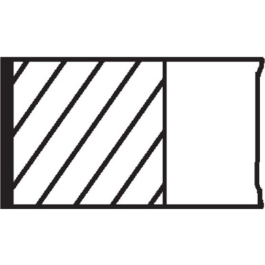 Mahle Kolbenringsatz 030 19 N0