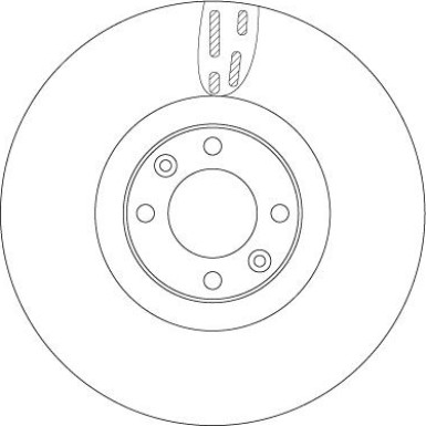 TRW Bremsscheibe DF6140