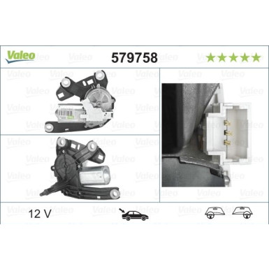 Valeo Wischermotor 579758