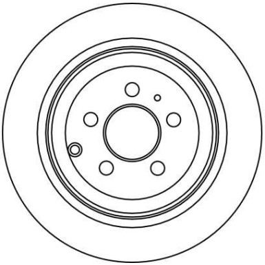 TRW Bremsscheibe DF2715