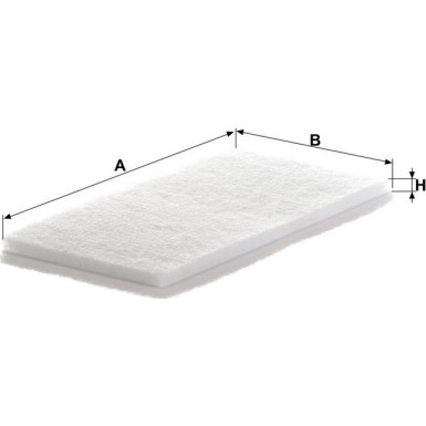 Filter, Innenraumluft CU 2603 (10) Filter, Innenraumluft CU 2603 (10)