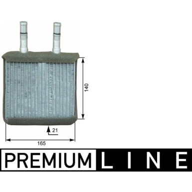 Mahle Wärmetauscher, Innenraumheizung BEHR Premium Line AH 171 000P