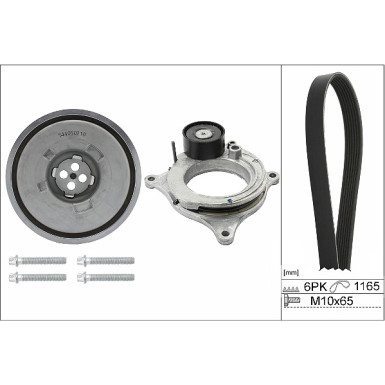 INA Keilrippenriemensatz 529 0488 20