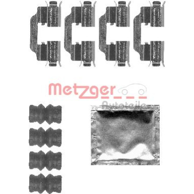 Zubehörsatz, Scheibenbremsbelag 109-1832 Zubehörsatz, Scheibenbremsbelag 109-1832