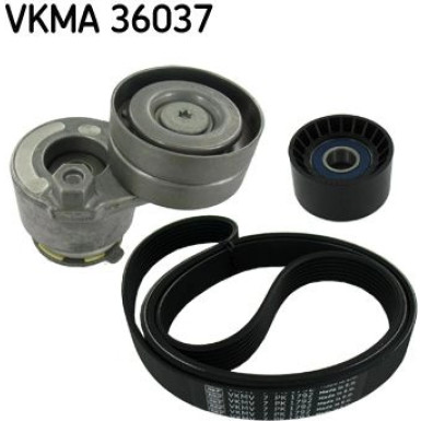 SKF Keilrippenriemensatz VKMA 36037