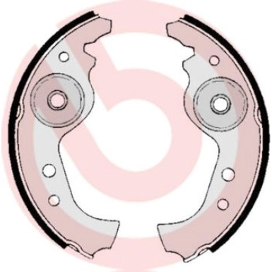 Bremsbackensatz S 23 501 Bremsbackensatz S 23 501