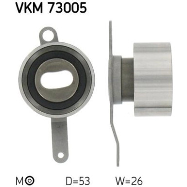 SKF Spannrolle, Zahnriemen VKM 73005