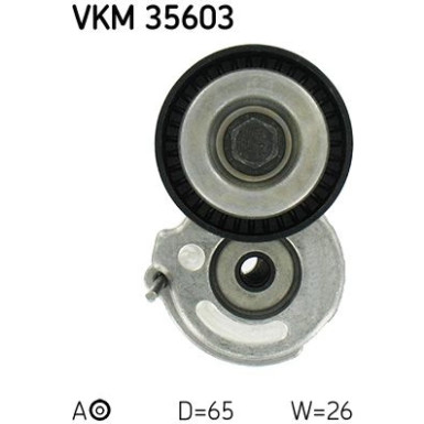 SKF Spannrolle, Keilrippenriemen VKM 35603