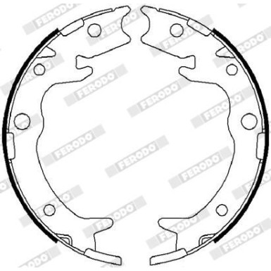 Bremsbackensatz, Feststellbremse FSB4019 Bremsbackensatz, Feststellbremse FSB4019