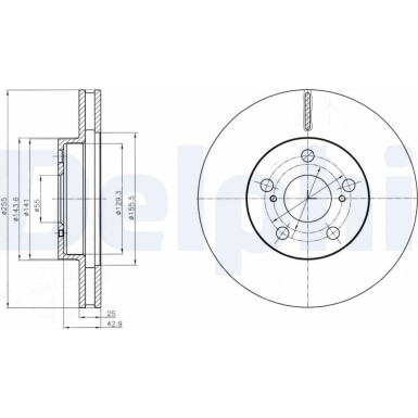 Bremsscheibe BG4290 Bremsscheibe BG4290