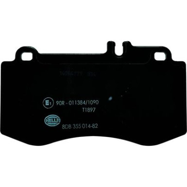 Hella Bremsbelagsatz, Scheibenbremse 8DB 355 014-821 Hella Bremsbelagsatz, Scheibenbremse 8DB 355 014-821