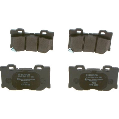 BOSCH Bremsbelagsatz, Scheibenbremse 0 986 494 863 BOSCH Bremsbelagsatz, Scheibenbremse 0 986 494 863