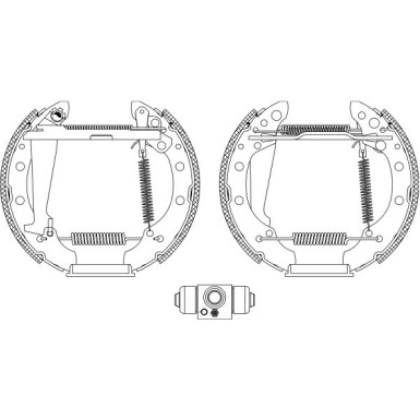 Bremsbackensatz 84044706 Bremsbackensatz 84044706