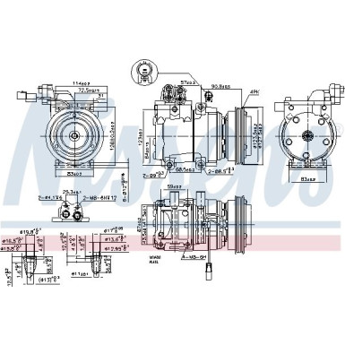 Kompressor, Klimaanlage 89291 Kompressor, Klimaanlage 89291