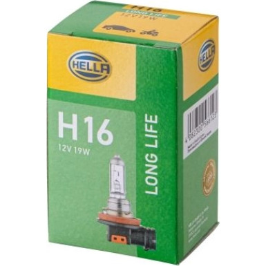 Hella 2 x HELLA Glühlampe, Nebelscheinwerfer Long Life Up to 3x Longer Lifetime 8GH 186 996-001