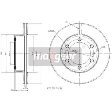 Bremsscheibe 19-2350