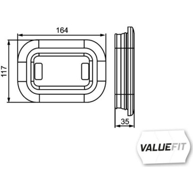 Hella Blinkleuchte HELLA ValueFit 2BA 357 025-011 Hella Blinkleuchte HELLA ValueFit 2BA 357 025-011