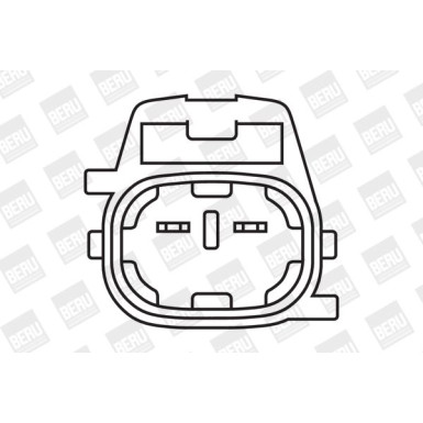 BorgWarner (BERU) Zündspule ZS396