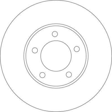 TRW Bremsscheibe DF4384