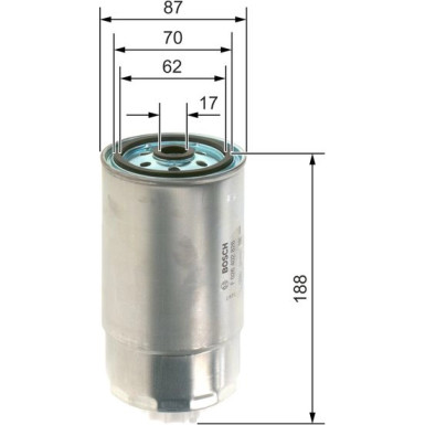 Kraftstofffilter F 026 402 826