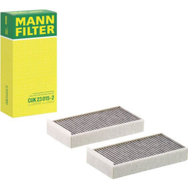 MANN-FILTER CUK 23 015-2 Innenraumfilter, Aktivkohlefilter