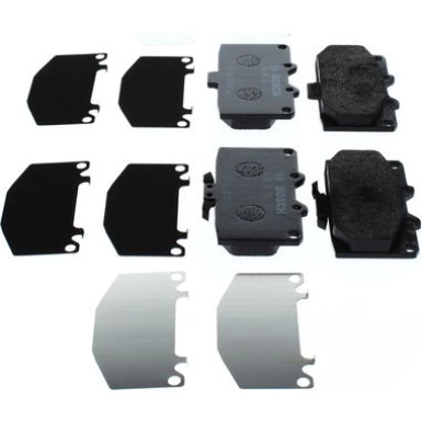 BOSCH Bremsbelagsatz, Scheibenbremse 0 986 494 398