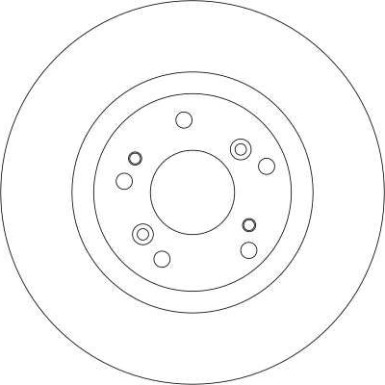 TRW Bremsscheibe DF4288 TRW Bremsscheibe DF4288