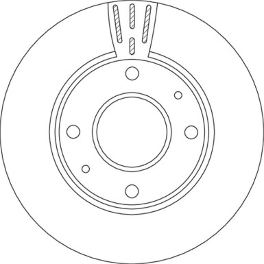 TRW Bremsscheibe DF4698