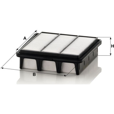 MANN-FILTER C 23 006 Luftfilter