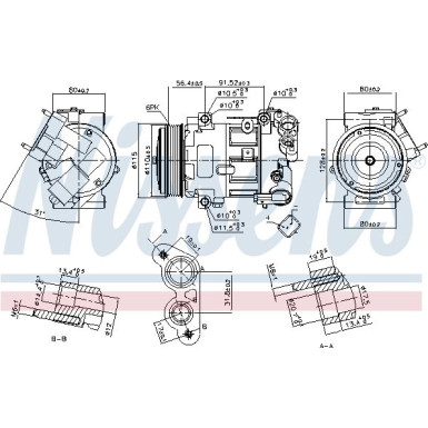 Kompressor, Klimaanlage 890324 Kompressor, Klimaanlage 890324