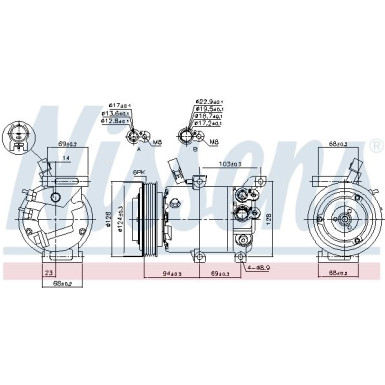 Kompressor, Klimaanlage 890176 Kompressor, Klimaanlage 890176