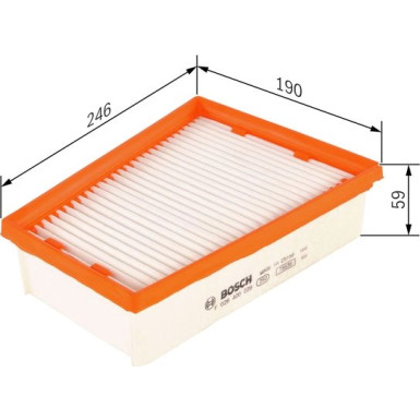 BOSCH F 026 400 229 Luftfilter BOSCH F 026 400 229 Luftfilter