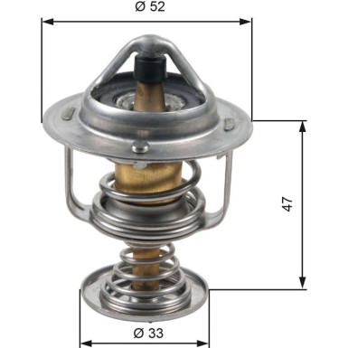 Thermostat, Kühlmittel TH30580G1 Thermostat, Kühlmittel TH30580G1