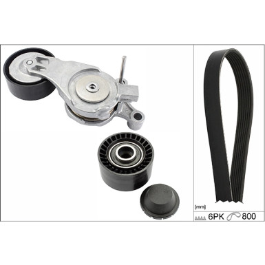 INA Keilrippenriemensatz 529 0213 10