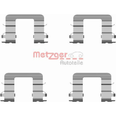 Metzger Zubehörsatz, Scheibenbremsbelag 109-1696
