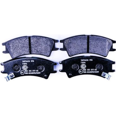 Hella Bremsbelagsatz, Scheibenbremse 8DB 355 017-051 Hella Bremsbelagsatz, Scheibenbremse 8DB 355 017-051