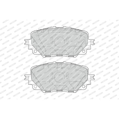 Ferodo Bremsbelagsatz, Scheibenbremse PREMIER ECO FRICTION FDB4873 Ferodo Bremsbelagsatz, Scheibenbremse PREMIER ECO FRICTION FDB4873