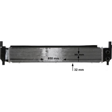 Mahle Niedertemperaturkühler, Ladeluftkühler BEHR CIR 31 000S