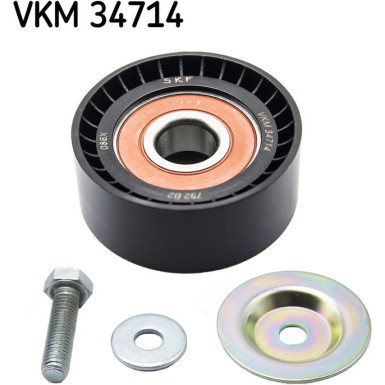 SKF Umlenk-/Führungsrolle, Keilrippenriemen VKM 34714