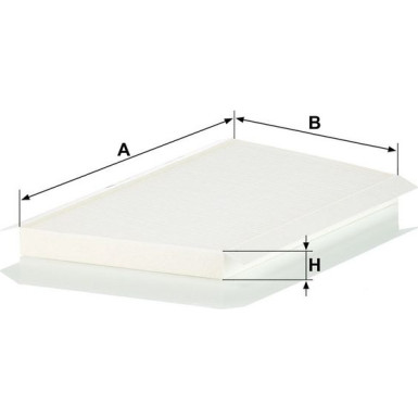 MANN-FILTER CU 3461 Innenraumfilter, Partikelfilter