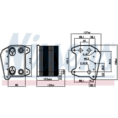 Ölkühler, Motoröl 90974
