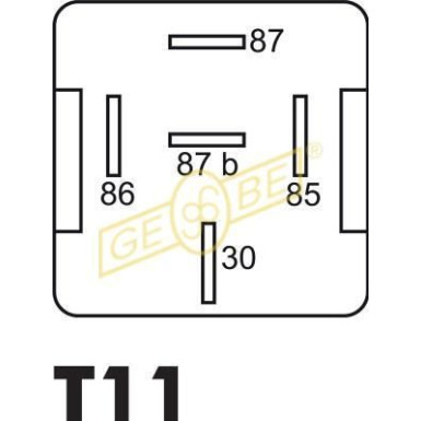 GEBE Relais, Arbeitsstrom 9 9488 1