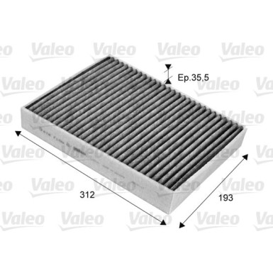 Valeo Filter, Innenraumluft VALEO PROTECT 715704